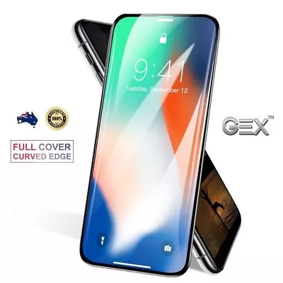 5D 9H For IPhone 11 Pro Max X XS XR Tempered Glass Screen Protector Full Cover • $10