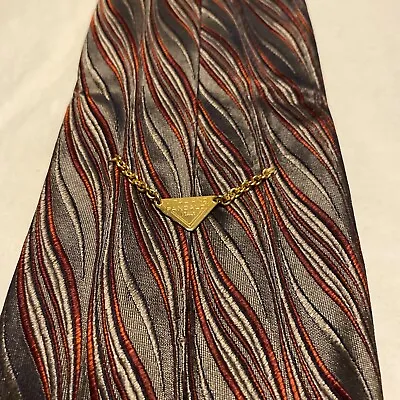 Vitaliano Pancaldi  Men's Tie 100% Silk Made In  Italy. L~57 1/2  • $34.99