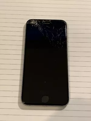 Apple IPhone 6S - 16GB - Space Grey. Not Turning On. Cracked Screen. Liquid Dam • £5.75