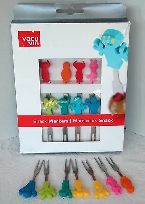 $18.99 • Buy Vacu Vin Party People Snack Markers - 15 Hors D'oeuvres Forks/picks, Netherlands