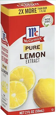 McCormick Pure Lemon Extract 2 Fl Oz • $7.75