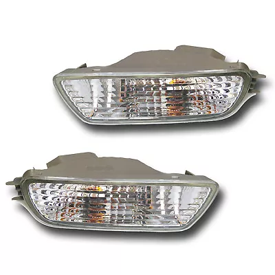 Fits 01-04 Toyota Tacoma Driver + Passenger Bumper Turn Signal Light Lamp 1 Pair • $25.95