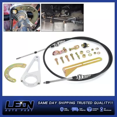 For GM TH350 700R4 4L60 4L80E Adjustable ACA-1804 Column Cable Shift Linkage Kit • $189.90