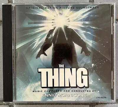 Ennio Morricone The Thing Motion Picture Soundtrack CD Score John Carpenter • $40