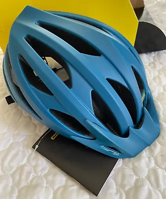NEW! Mavic Crossride SL Elite Bike Helmet Mykonos Blue/ Black Medium • $49.99