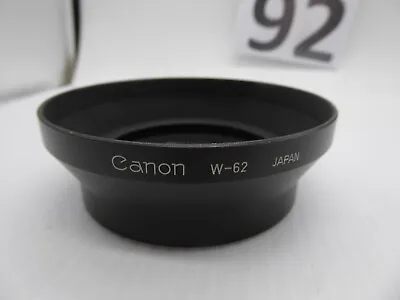 Canon W-62 Genuine Metal Manual Hood 35-70mm F4 FD -exc Condition • £13.99