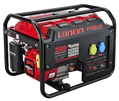 New Loncin LC2500D-AS5 Generator 3kva Essex 01277-222382 • £525.57