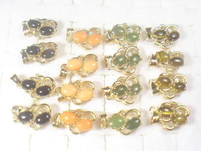 **** 16..pendants  Vintage Designer  Semi-precious Gemstone  Wholesale Lot 6002 • $39.95