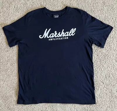 Marshall Amplification T Shirt - Black - Size XL - Amps Guitar  • $24.99