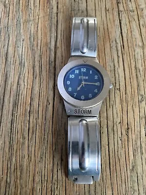 Storm Vintage 90's Mens Stainless Steel Wrist Watch. • £20