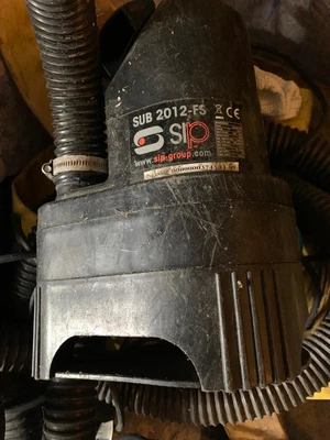 £20 • Buy SIP 06817 Sub 2012FS Submersible Water Pump (Dirty Water) Sump Pump With Hose