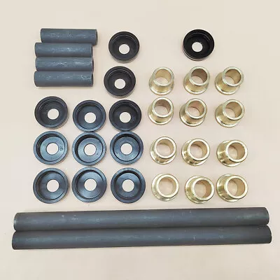 Front A Arm Bushings Bronze Shaft Dust Cover Kit For Yamaha Raptor 125 250 700 • $71.59