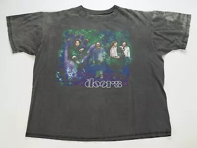 Rare Vintage The Doors Mystical Hand Band Members T Shirt 90s Jim Morrison Rock • $49.99