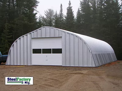 NEW Steel Factory Mfg A25x30x12 Metal Storage Building Farm Shelter Gambrel Arch • $10600