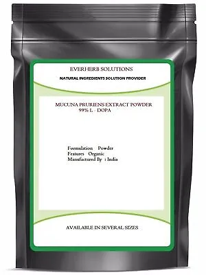 Mucuna Pruriens Extract Powder 99% High Quality  L-Dopa Enhances Mood Free Ship • $19.79