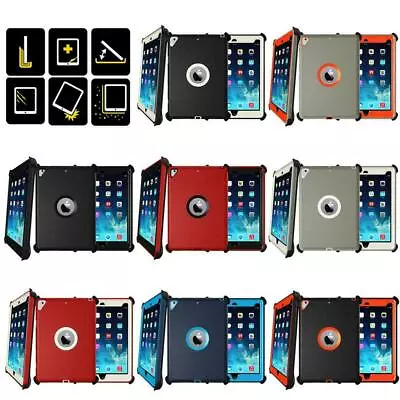 For Apple IPad 2 3 4 Case Military Shockproof Cover With Clip Screen Protector • $79.96