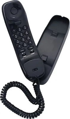 Uniden FP1100 Black Wall/Desk Mountable Corded Phone Power Failure OK • $34.88