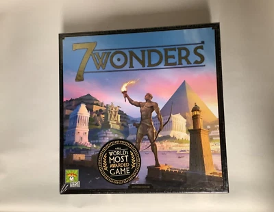New Sealed 7 Wonders Board Game Repos Production Seven 7 Wonders Antoine Bauza • £36.16
