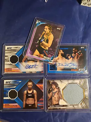 2019 Knockout Topps UFC Relic Auto Parallel Serial You Pick • $5.99