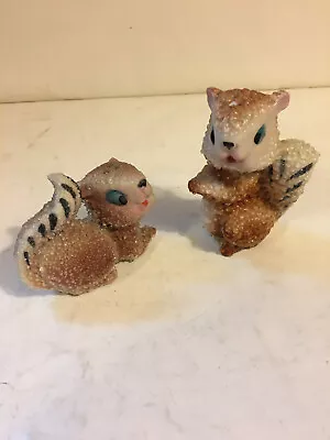 Victoria Ceramics Salt & Pepper Shakers Squirrels Vintage Japan Sugared W Tag • $14.95