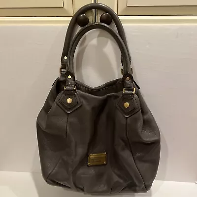 Marc By Marc Jacobs Standard Supply Workwear Grey Leather Tote Bag Large • $30