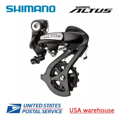 Shimano Altus RD-M310 7 Speed 8 Speed Black MTB Rear Derailleur Black • $16.99