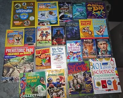 BOOK SALE L@@K For Kids Boys Ages 8-12 Years Old YOU PICK! Combined Shipping • $3.49