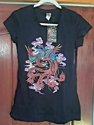 Nwt & Nwot Ladies Ed Hardy Tattoo Design T Shirt Pick Size/color • $29.99