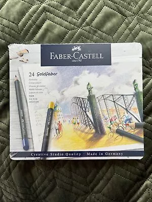 Faber Castell - 24 Goldfaber - Colour Pencils - Brand New • £13.99