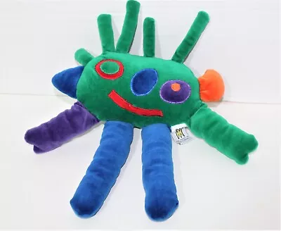 Manhattan Toy Company Deecha Creature Monster Green Blue Red Plush • $15.99