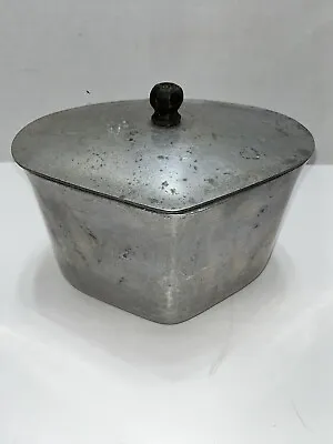 Vintage Super Maid Cookware Triangle Cast Aluminum Cooking Pot Heart Shape • $18.90