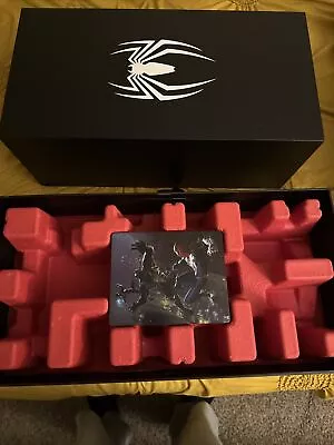 Spider-Man 2 PS5 Collector's Edition Statue Steelbook Box And Sleeve • $180