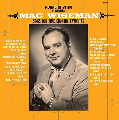Sings Old Time Country Favorites [CD] Mac Wiseman • $7.06
