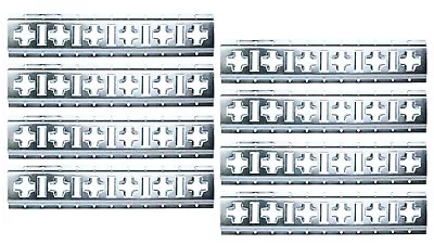 (8 Pack) Horizontal And Vertical Cross Style E Track 2 Ft. Galvanized • $79.99