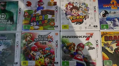 $27.99 • Buy Nintendo 3DS/2DS Games Bundle! YOU PICK! FREE FAST POST! Mario, Smash Bros Etc