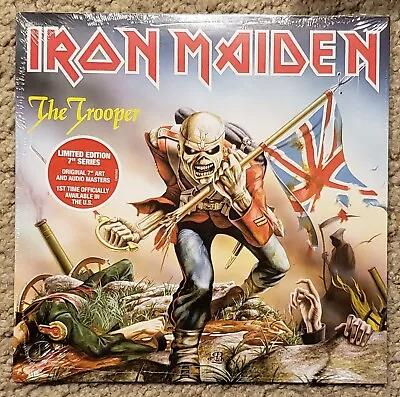 IRON MAIDEN - The Trooper / Cross Eyed Mary - 7 Inch LP - US Edition • $74.95