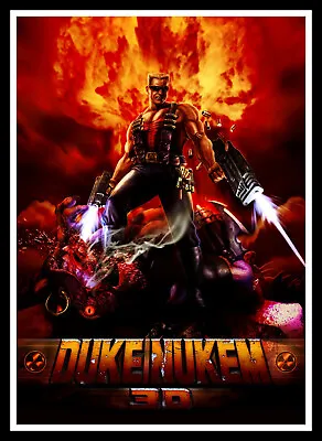 $21.95 • Buy Duke Nukem 3D Poster Print & Unframed Canvas Prints