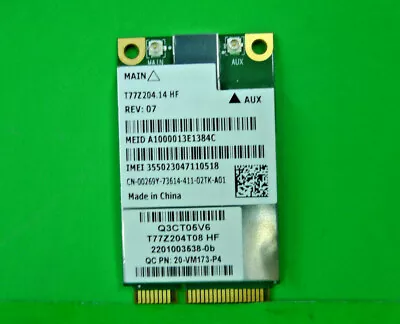 NEW Dell DW5630 Mini-PCI Express Mobile Broadband WWAN Card 0269Y • $9.99