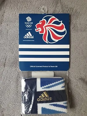 £2 • Buy Team GB Olympic Blue Union Jack Wrist Band