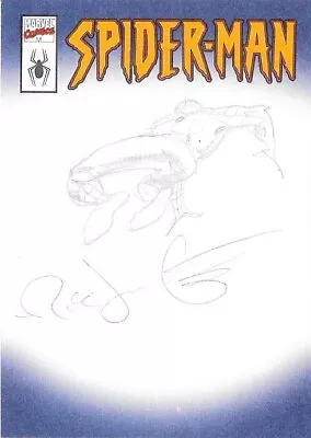 Marvel Legends 2001 Toops Spider-man - Rick Leonardi Sketchafex Sketch Card • $350