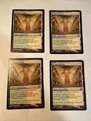 MTG Temple Garden X 4 Return To Ravnica 248/274 Regular Rare LP • $41.99