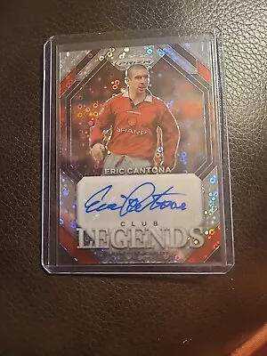 2023-24 Prizm Premiere League Eric Cantona Legends Disco Autograph!!! • $1.75