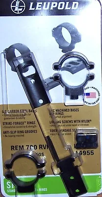 Leupold Remington 700 RVF Steel Scope Mount Base & Medium Ring Set Matte Black • $47.85