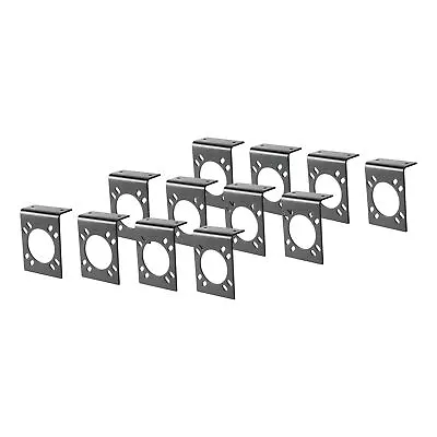 CURT Connector Mounting Brackets For 7-Way RV Blade (Black 12-Pack) Part# 57205 • $66.53