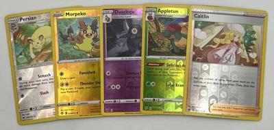 $5.99 • Buy Authentic Pokemon TCG Assorted Reverse Holo Card Lot - 50 Reverse Holo Cards!