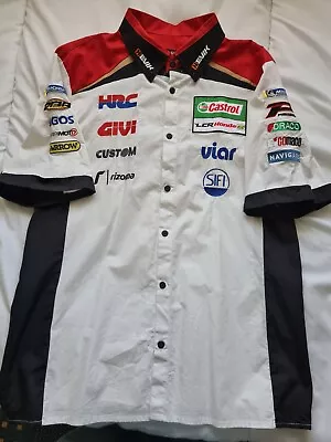 Cal Crutchlow - LCR Honda - MotoGP - Pit Shirt - Original - Mens Large • £15