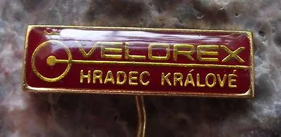 Antique Velorex Hradec Kralove Motorcycle Sidecar & Three Wheeler Car Pin Badge • $12.99