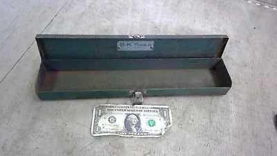 Vintage USA S-K Tools Socket Set Green Tool Box 15  X 3  X 1  1/2” • $14.99