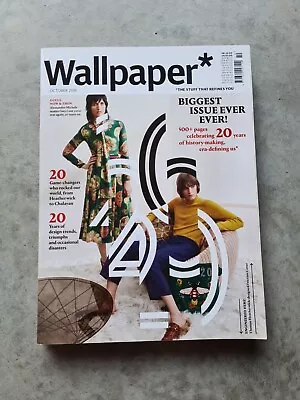 Wallpaper Magazine October 2016 | 20th Anniversary Edition | Biggest Issue Ever • £3