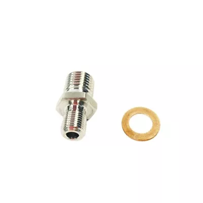 Turbo Oil Feed Fitting For GT15 GT17 GT19 BV39 KP35 1.9 2.0TDI VNT/VGT M10x1.0 • $12.21